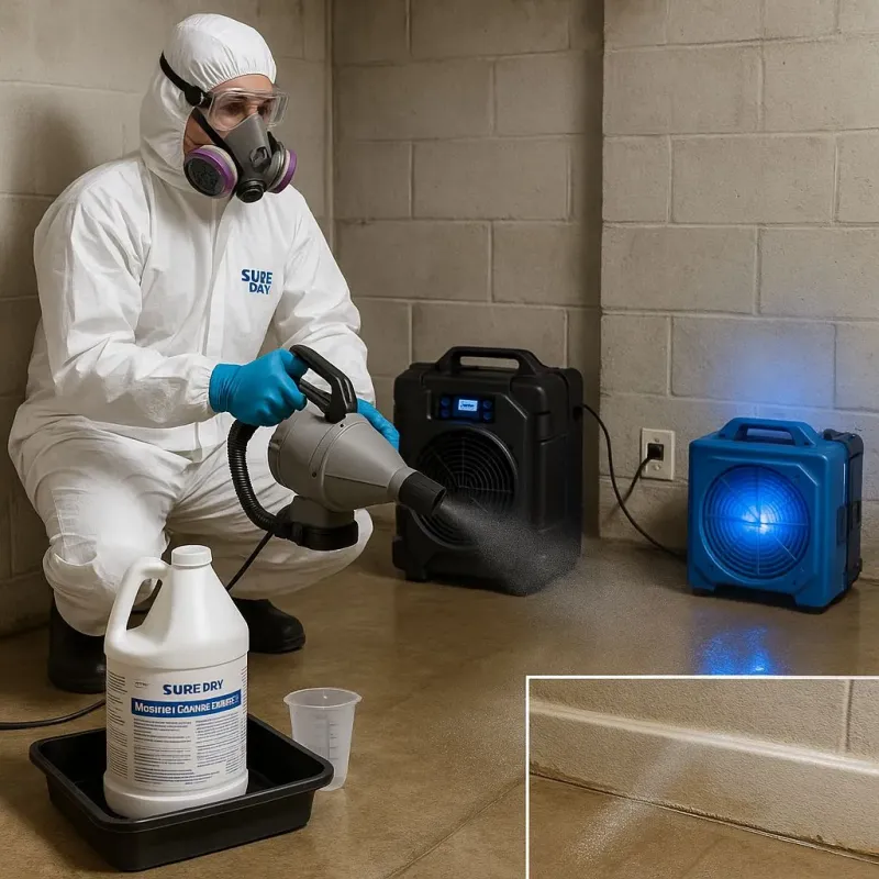 Sanitization and Odor Removal process in West Reading, PA